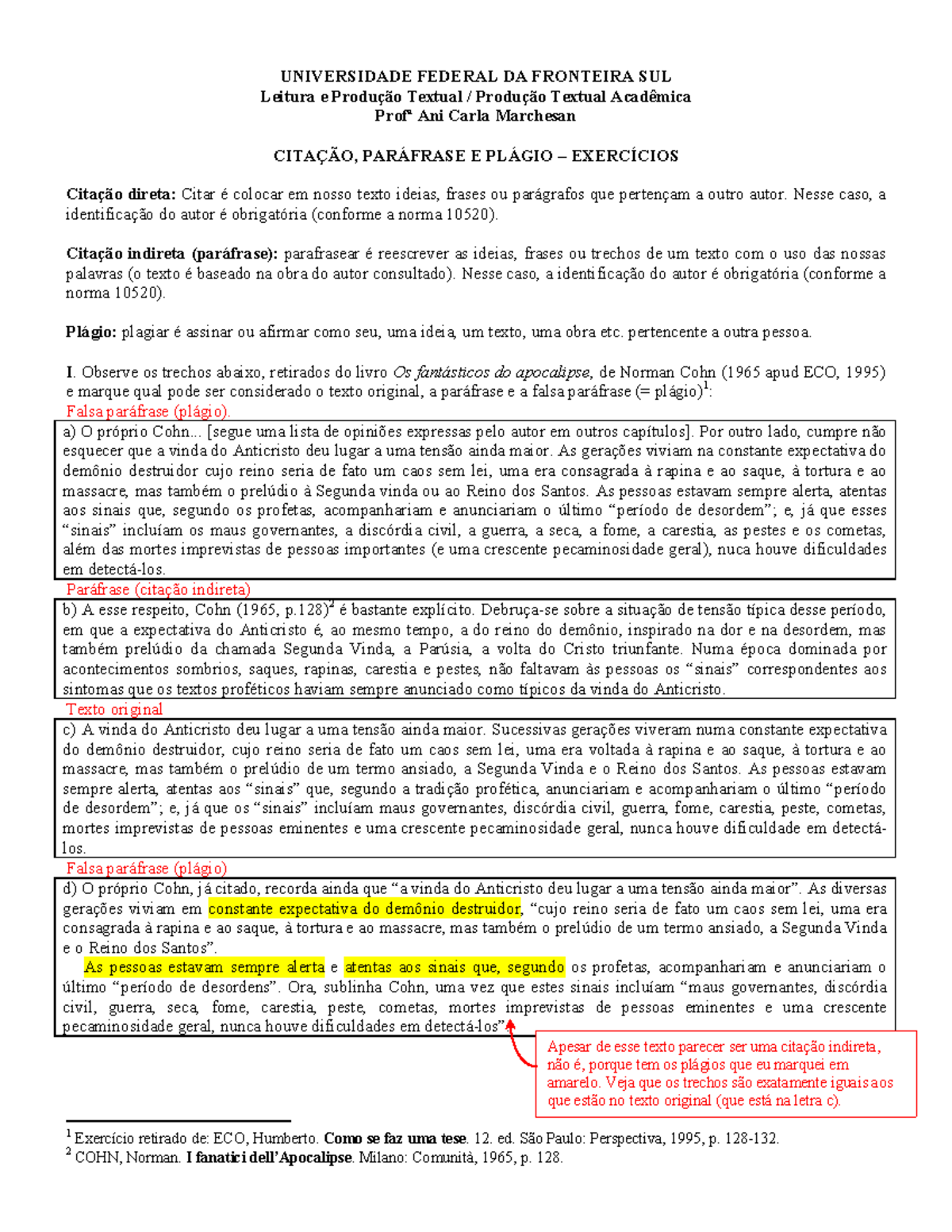 Posso Citar Trocando Texto por Sinônimos? - Guia da Monografia