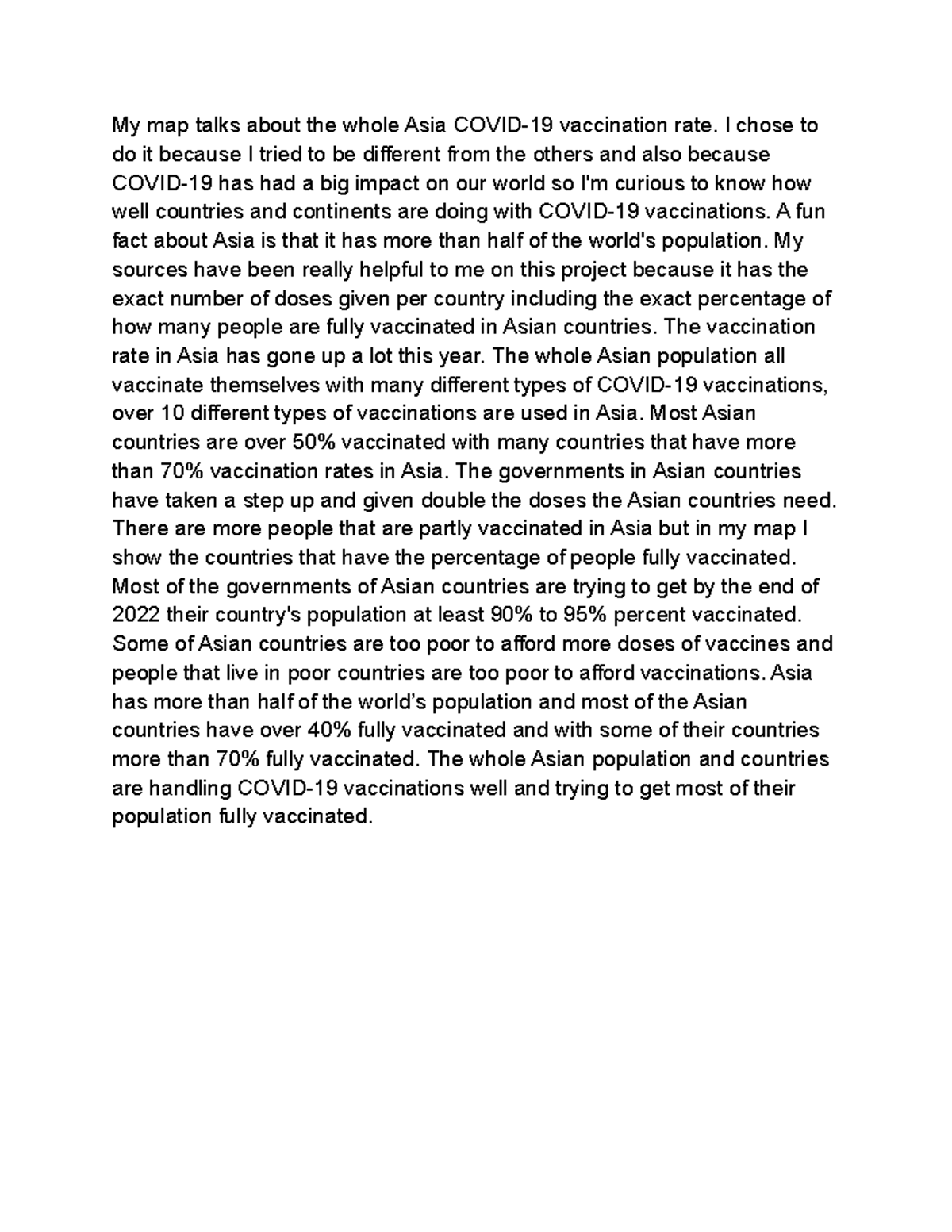Untitled document used in ms cqrols clqss My map talks about the whole Asia COVID19
