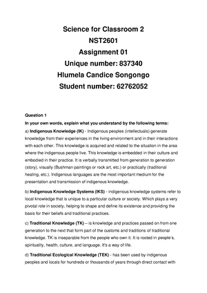 nst2602 assignment 4 answers