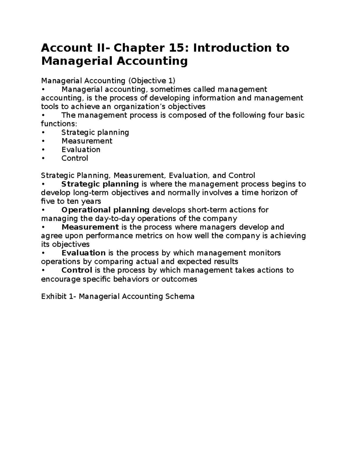 Account II- Chapter 15 - Margie Means - Account II- Chapter 15 ...