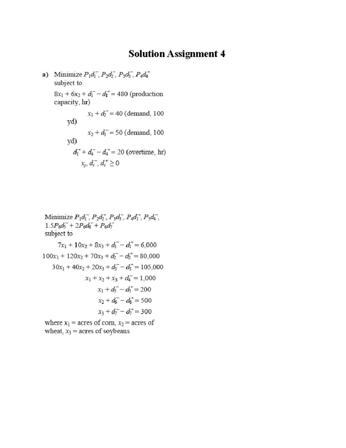 Solution of Assignment 4 QADM - Calculus And Analytical Geometry ...