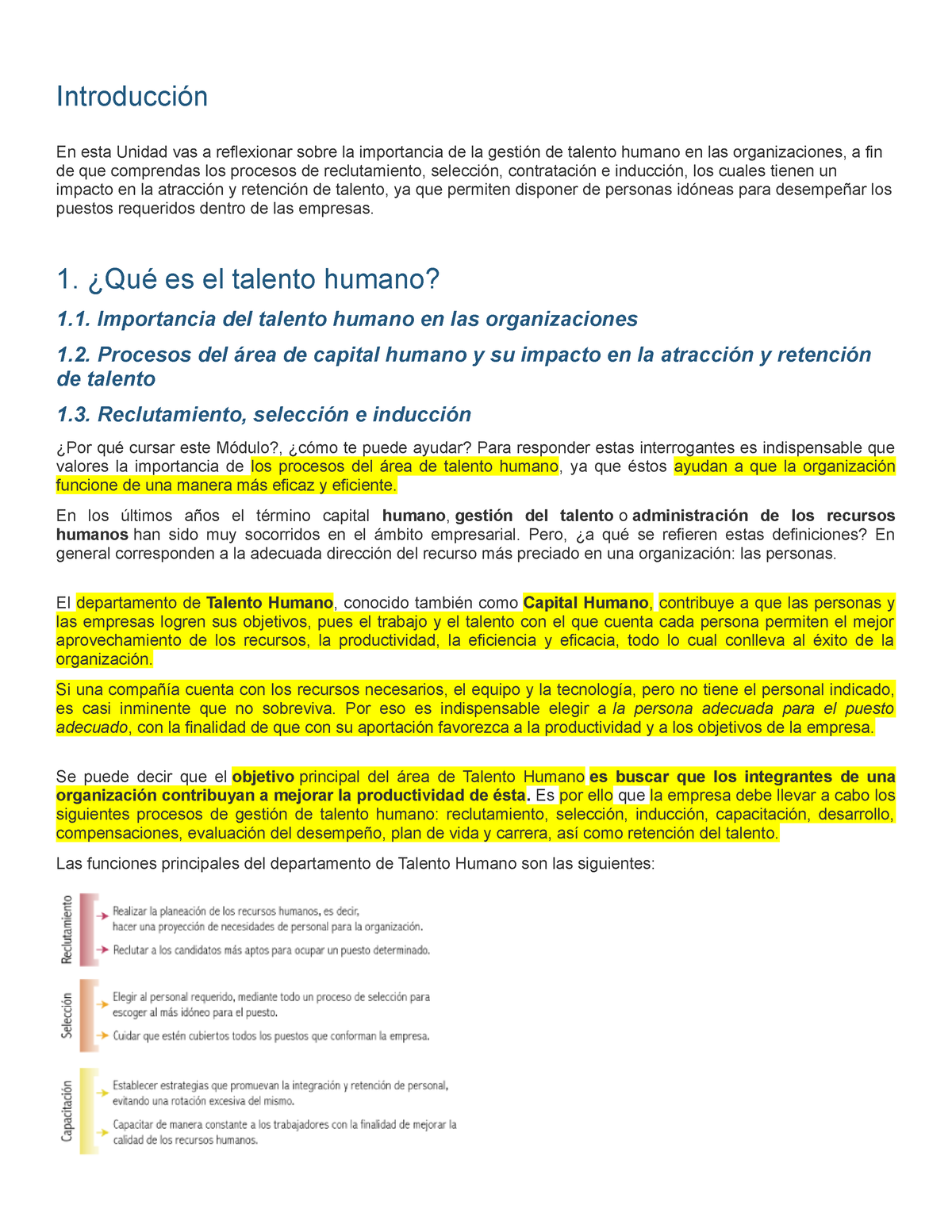 Reclutamiento Selección E Inducción Introducción En Esta Unidad Vas A Reflexionar Sobre La 4692