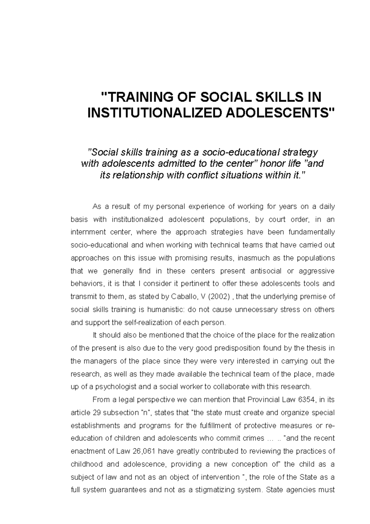 training-of-social-skills-in-institutionalized-adolescents-training-of-social-skills-in-studocu