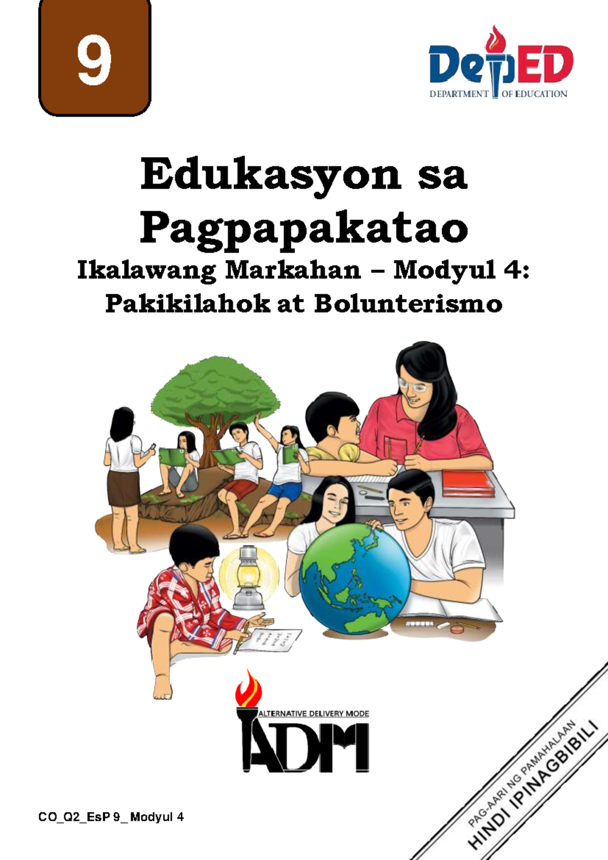 ESP9 Q2 M4 Pakikilahok At Bolunterismo - Edukasyon sa Pagpapakatao ...