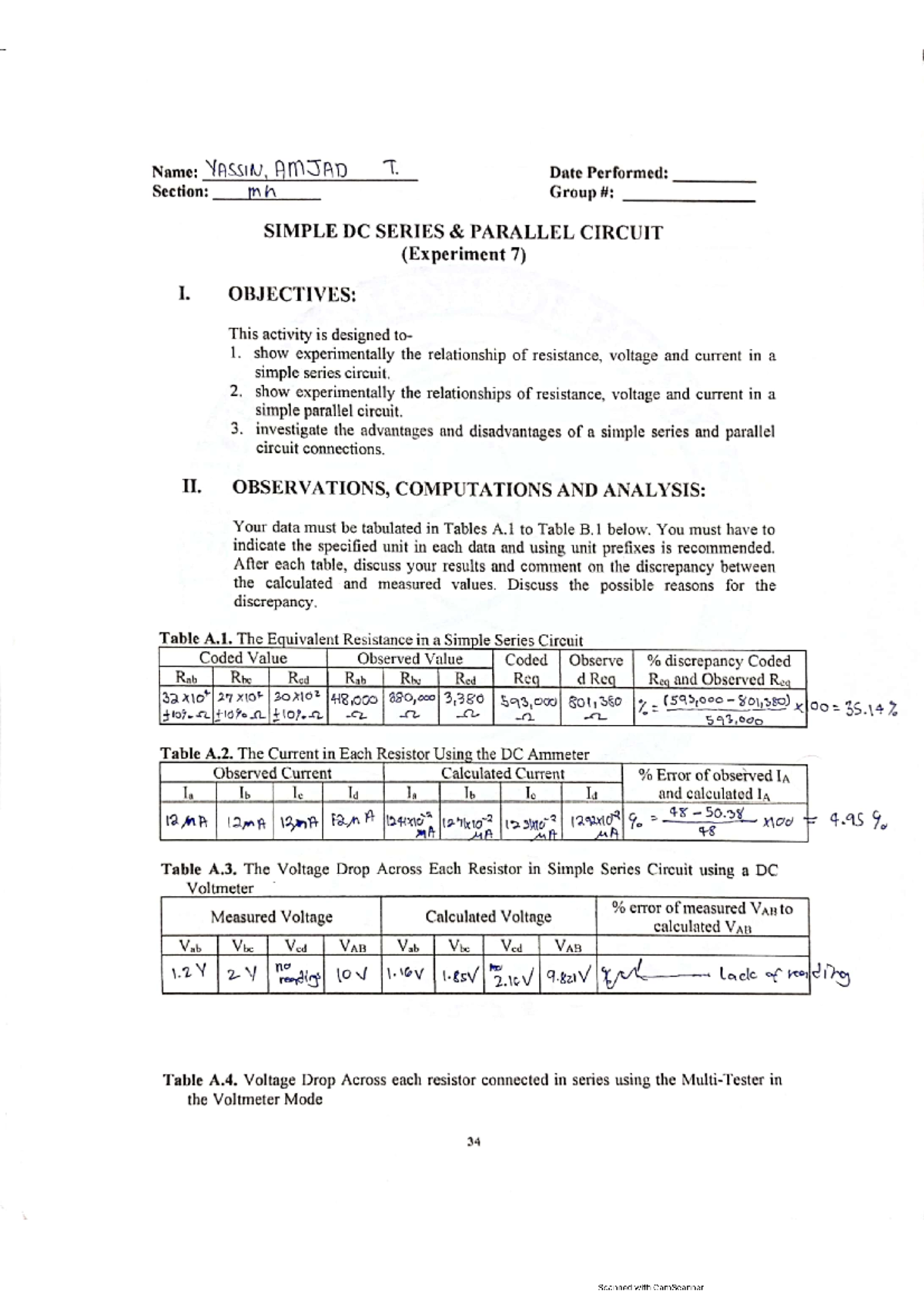 Amjad-T.-Yassin-Activity-7-Simple-DC-Series-and-Parallel-Circuit - Bs ...