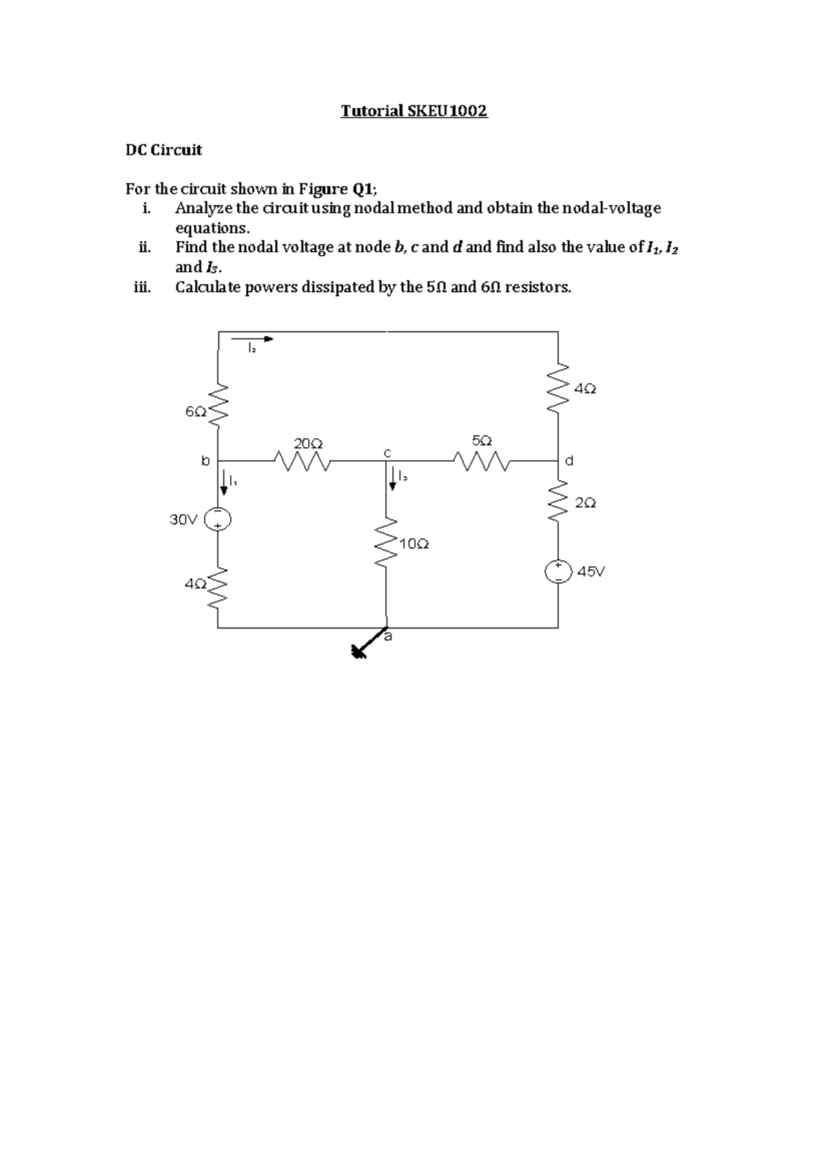 Sample/practice exam January 2016, questions - Tutorial SKEU1002 DC ...