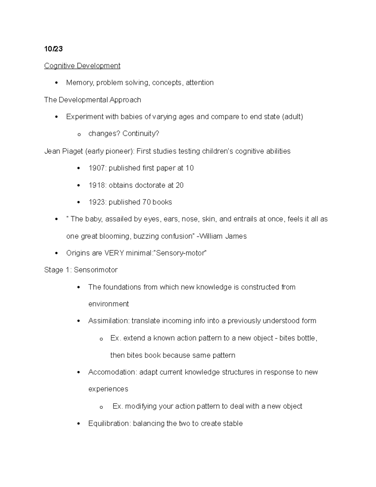 problem solving experience to support cognitive development