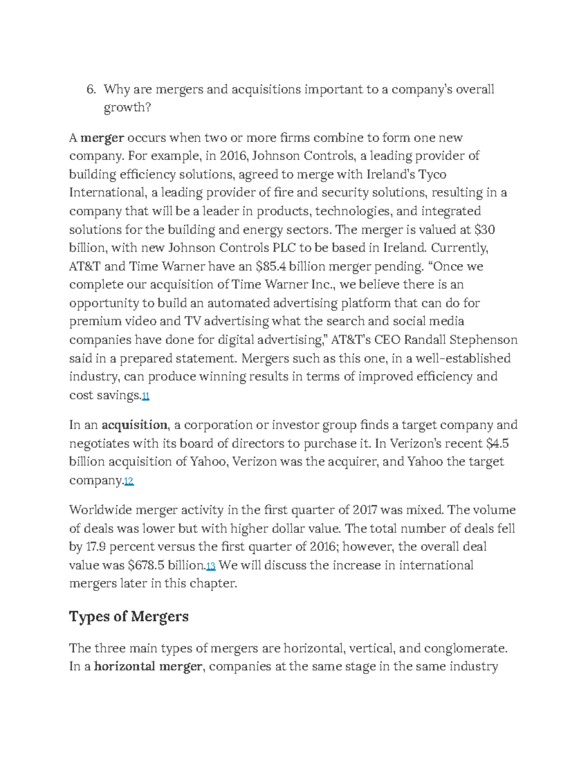 dissertation mergers and acquisitions