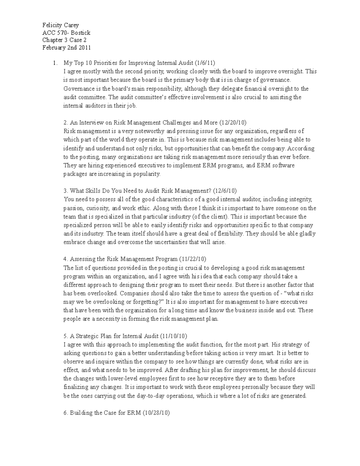 169317903 - Carey, Pascale Chapter 3 Case PFCarey - Felicity Carey ACC ...