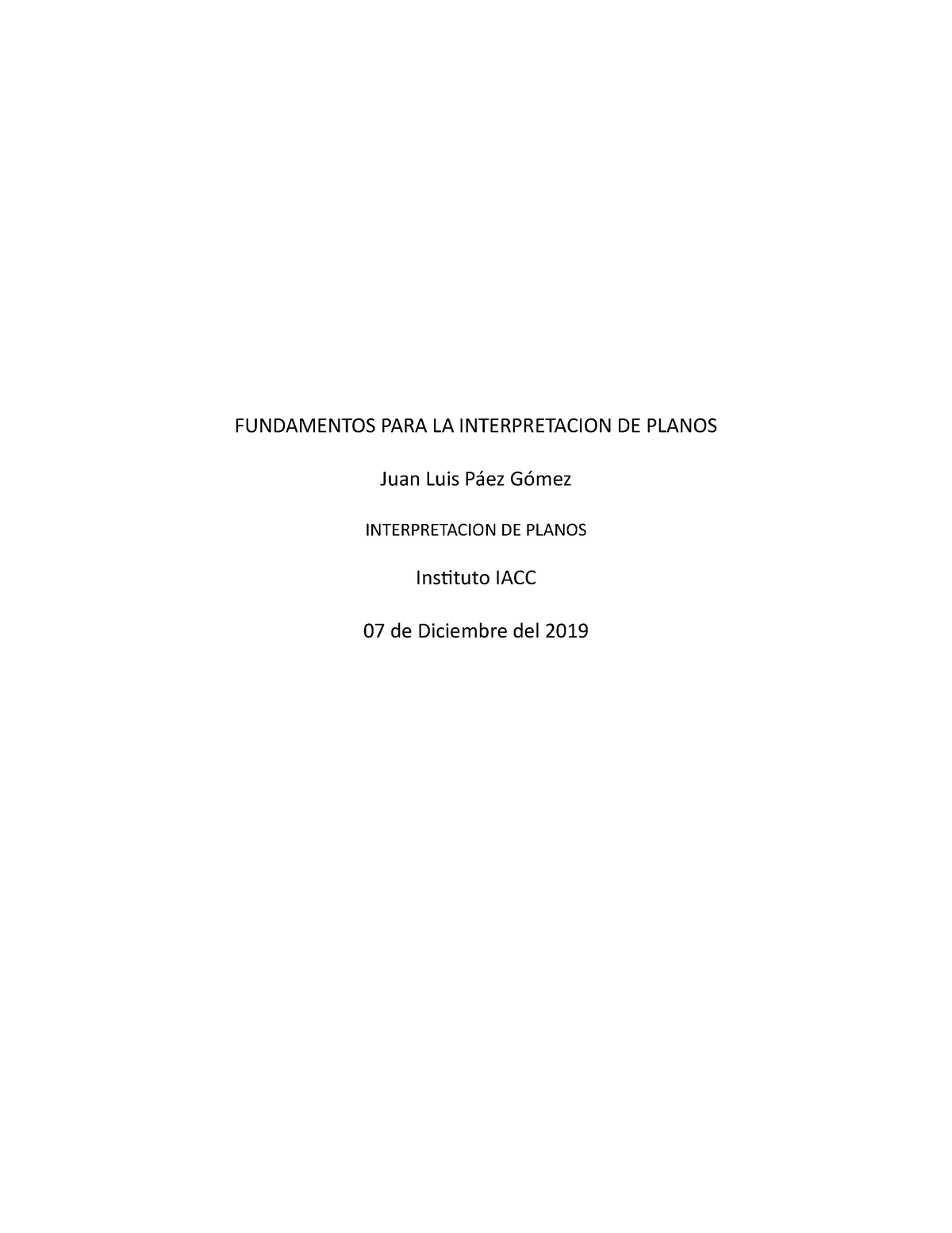 Juan Paez Gomez Semana 5 Fundamentos Para La Interpretacion De Planos