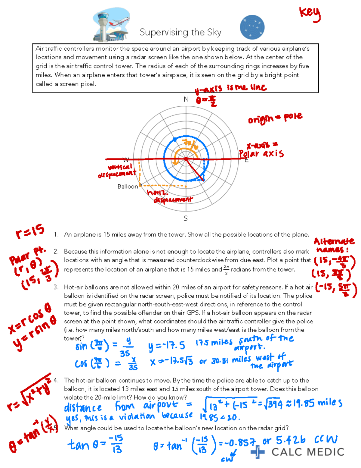 Lesson 8 1 Answer Key Ap Precalculus Calc Medic Supervising The