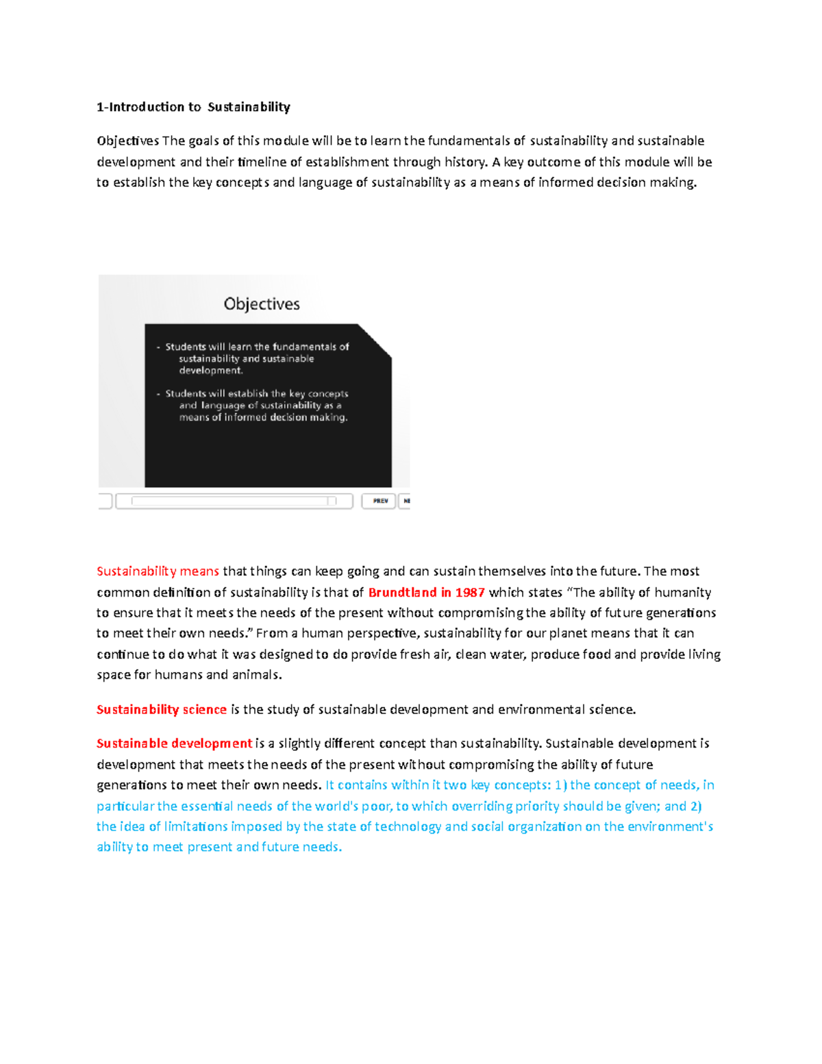 introduction to sustainability research paper