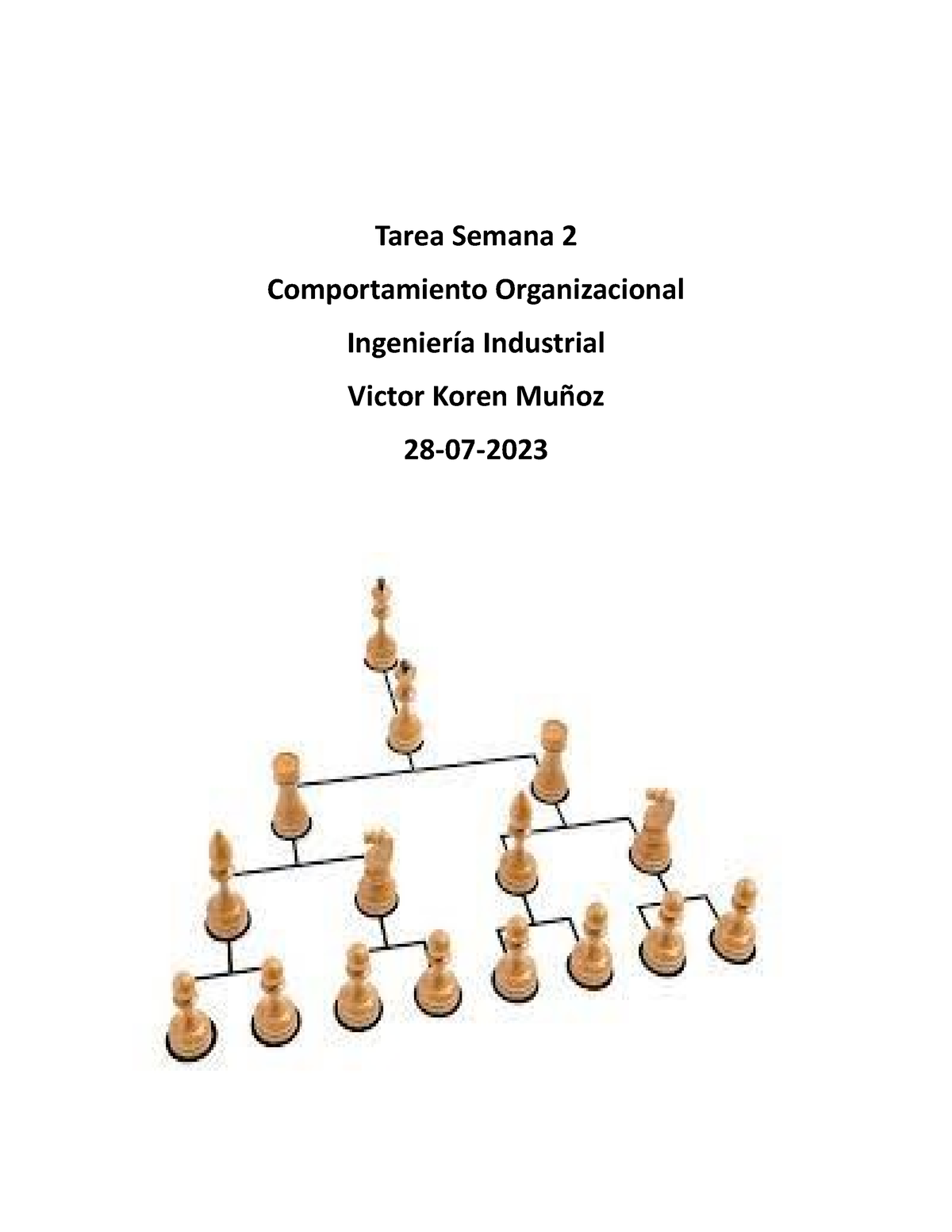 Tarea Semana 2 Comportamiento Organizacional - Tarea Semana 2 ...