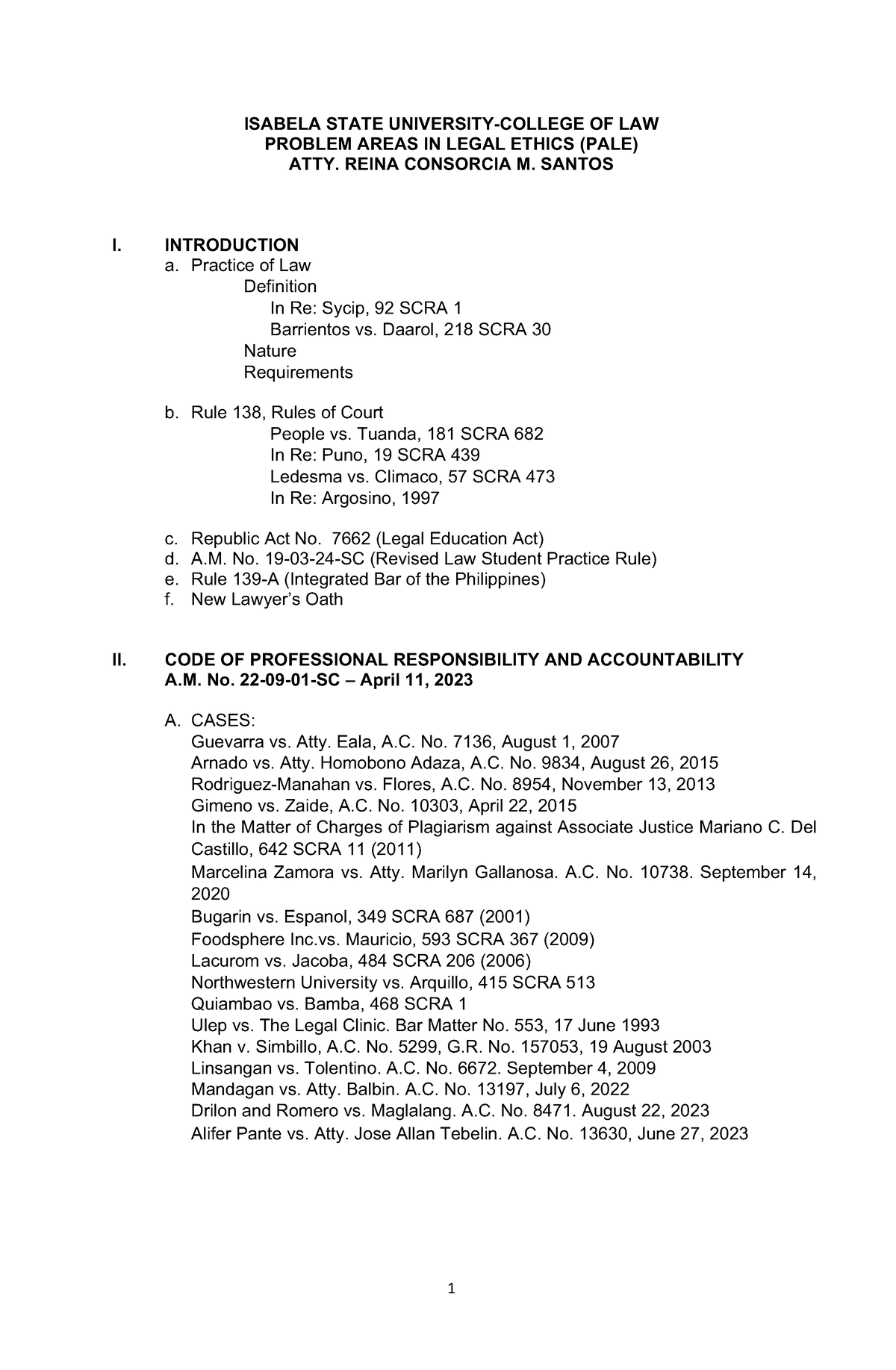 PALE Syllabus 2024 Summary Corporate Law 1 ISABELA STATE   Thumb 1200 1835 