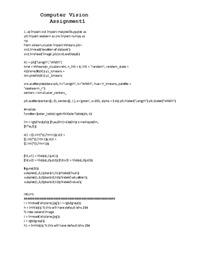 CV Assignment 4 - Homework # 4: Subspace Methods In Image Recognition ...