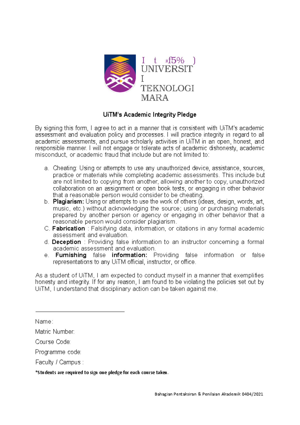 students-academic-integrity-pledge-i-t-f5-universit-i-teknologi