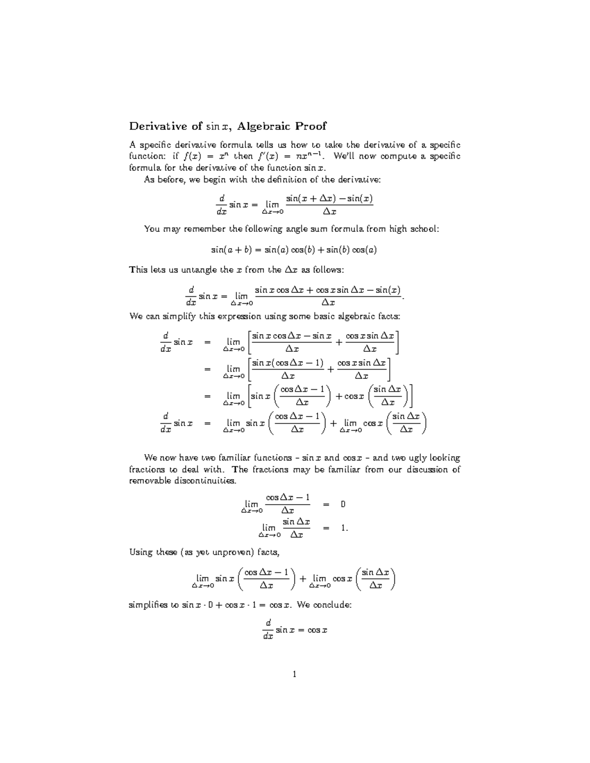 mit18-01scf10-ses7a-mit-ocw-derivative-of-sin-x-algebraic-proof-a