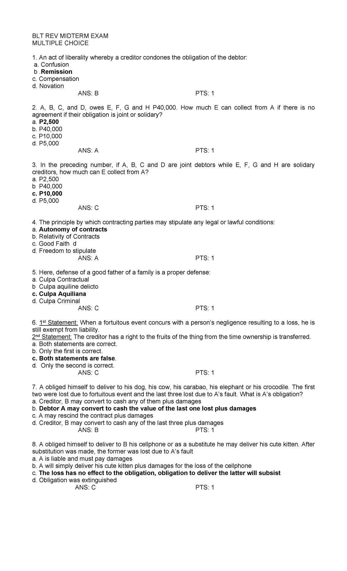 BLT REV midterm exam - LFB tidal, yt, picsart, grammarly/admin, iwant ...