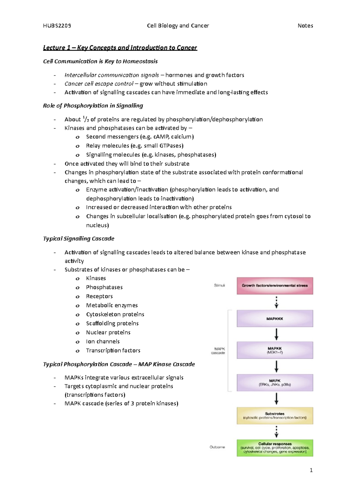 Complete Summary Notes - Lecture 1 – Key Concepts and Introduction to ...