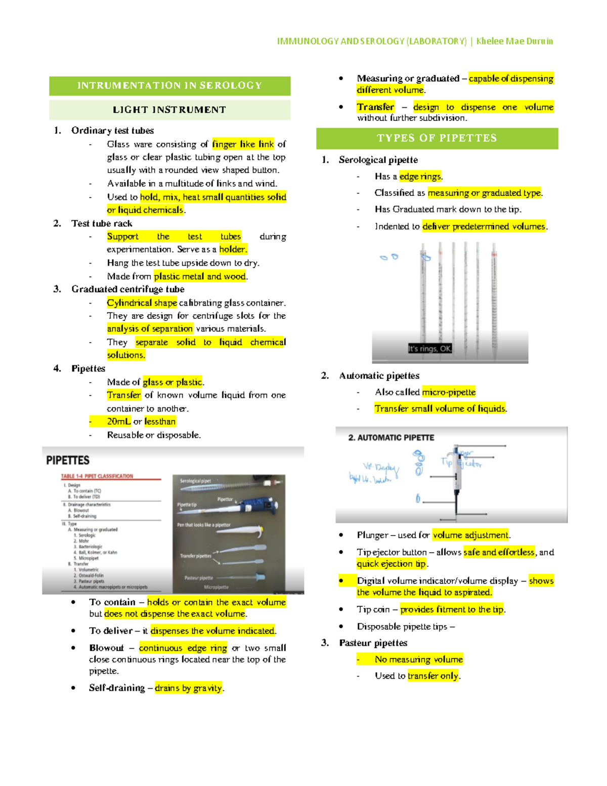 Intrumentation-IN- Serology (kit) - INTRUMENTATION IN SEROLOGY LIGHT ...