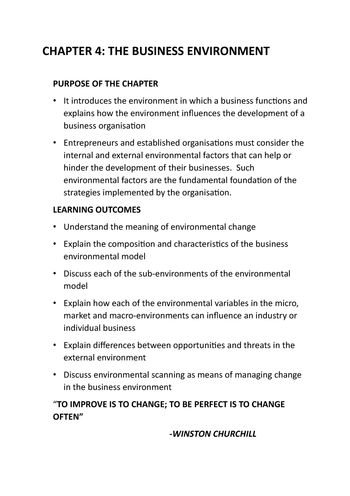 business environment essay grade 12 pdf