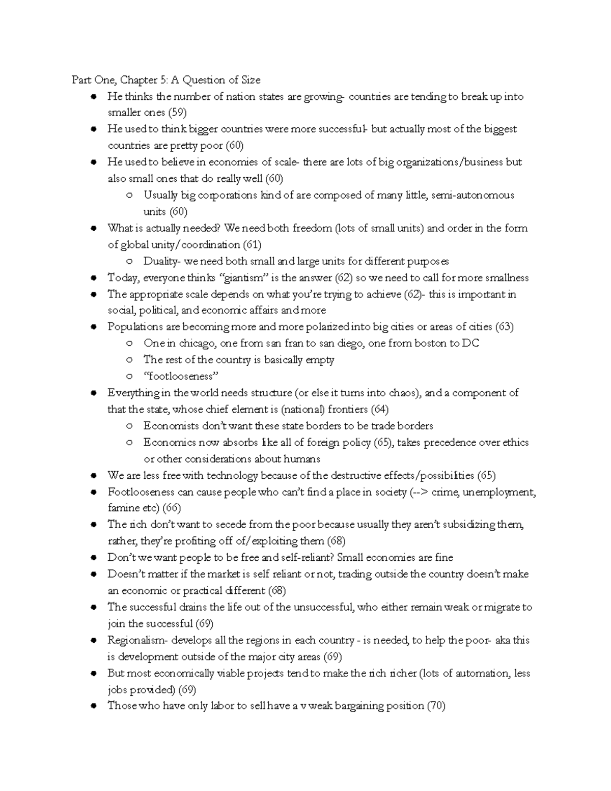 Small is Beautiful by Schumacher - Part One, Chapter 5: A Question of