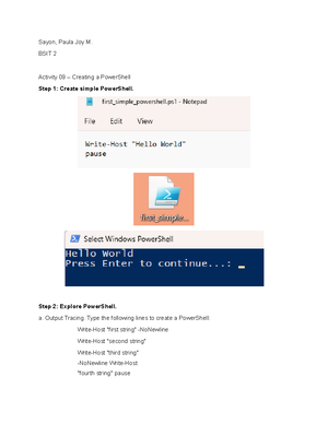 Exercise 25 Grading System - Exercise/Problem Solving: Exercise 25 ...