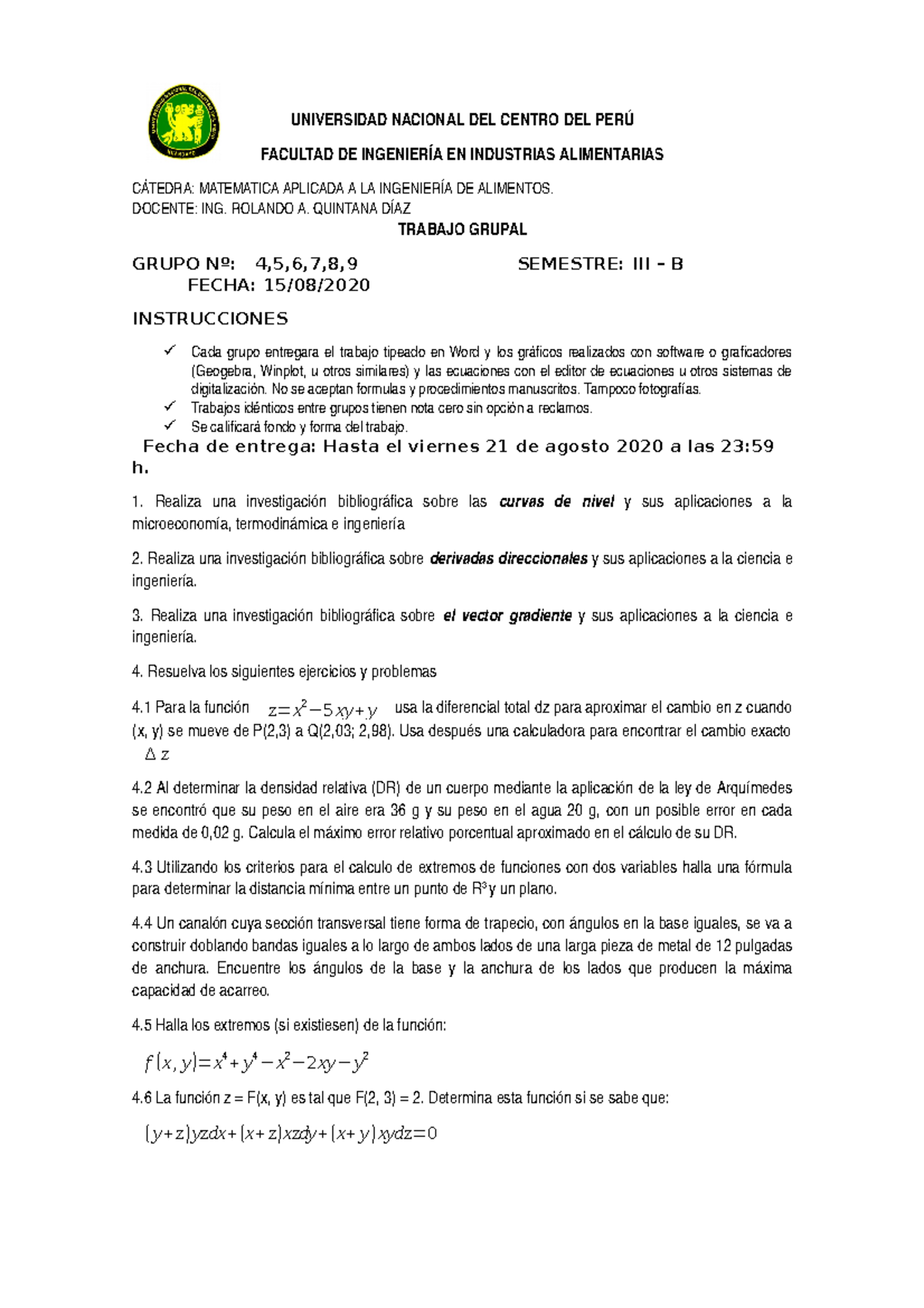Trabajo C3 B Tarea Uncp Faiia Studocu
