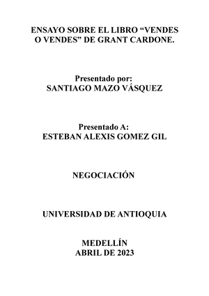 Vendes o vendes (Spanish Edition) : Grant Cardone