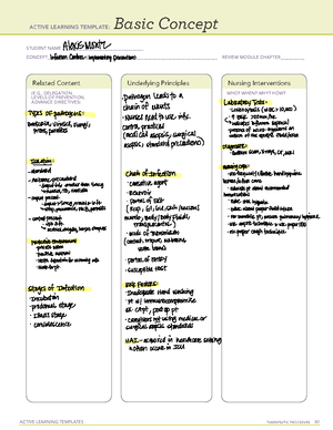 Active Learning 3 - ACTIVE LEARNING TEMPLATES Nursing Skill STUDENT ...