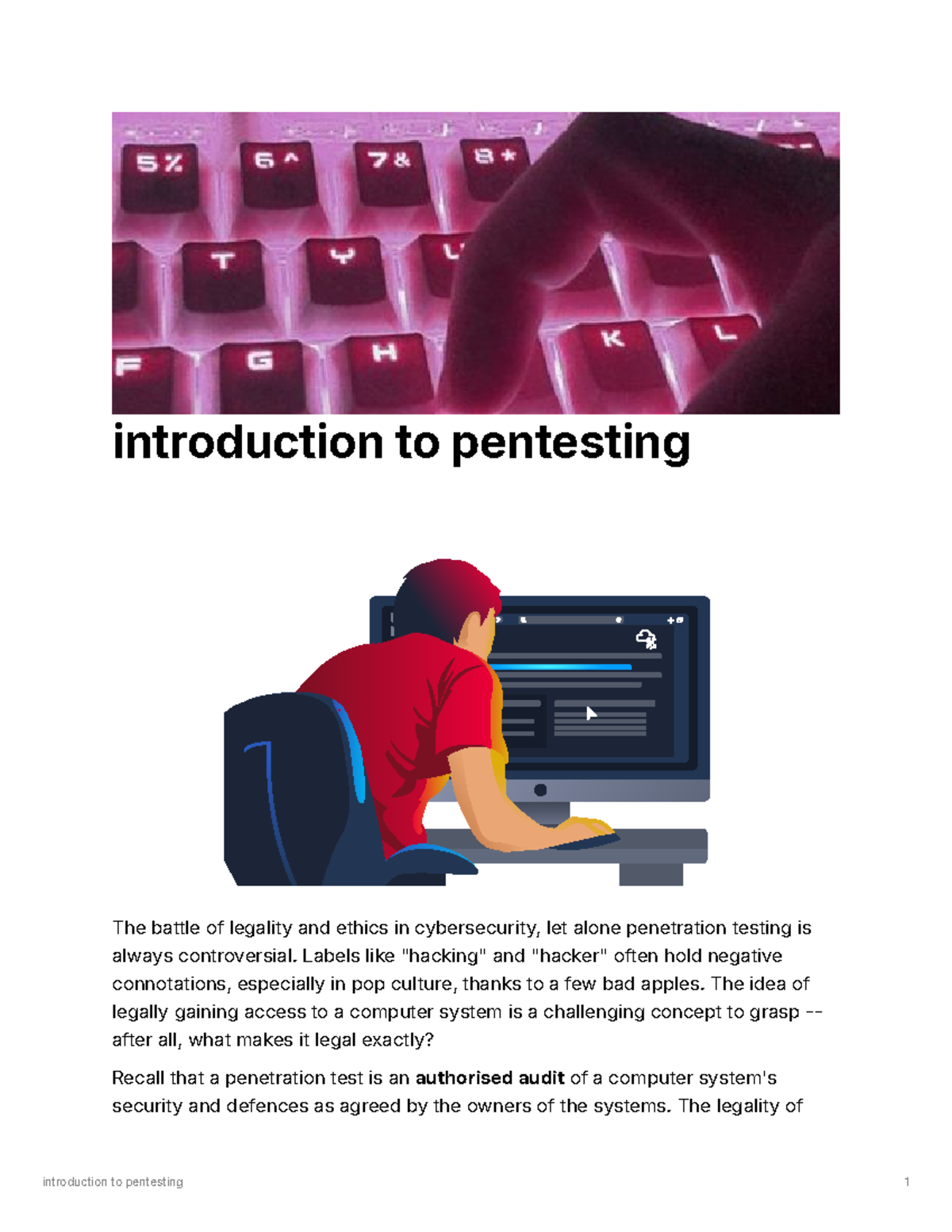 Introduction to pentesting dd39dc23ac3b4cf9a87820 a06e944f17 ...