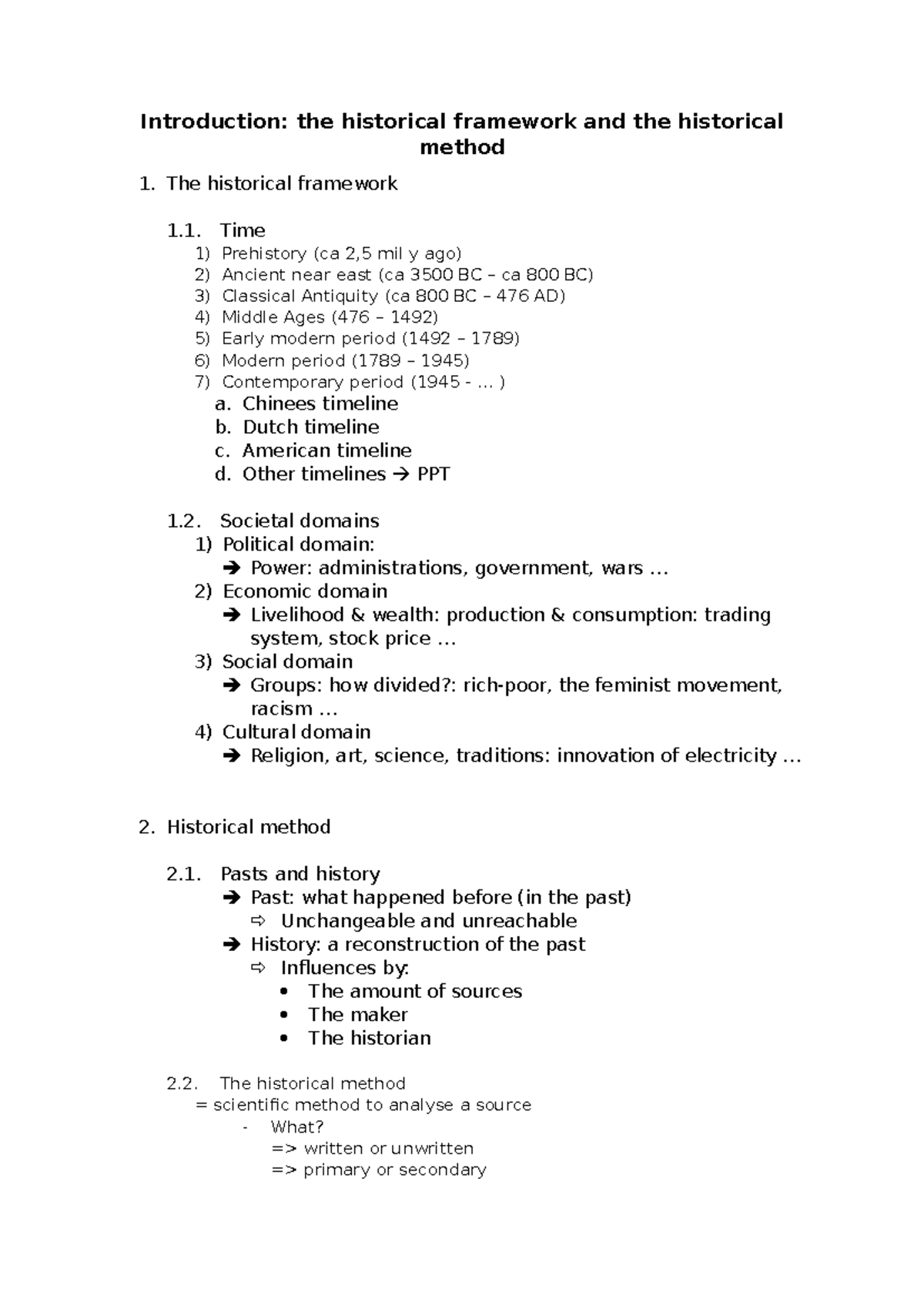 Introduction - schema - Introduction: the historical framework and the ...