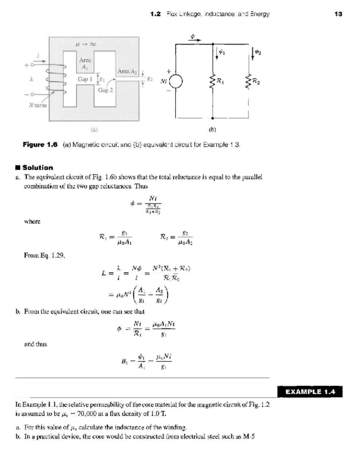 ELEC 440 Lecture 2 1 Flux Linkage, Inductance, and Energy + 0
