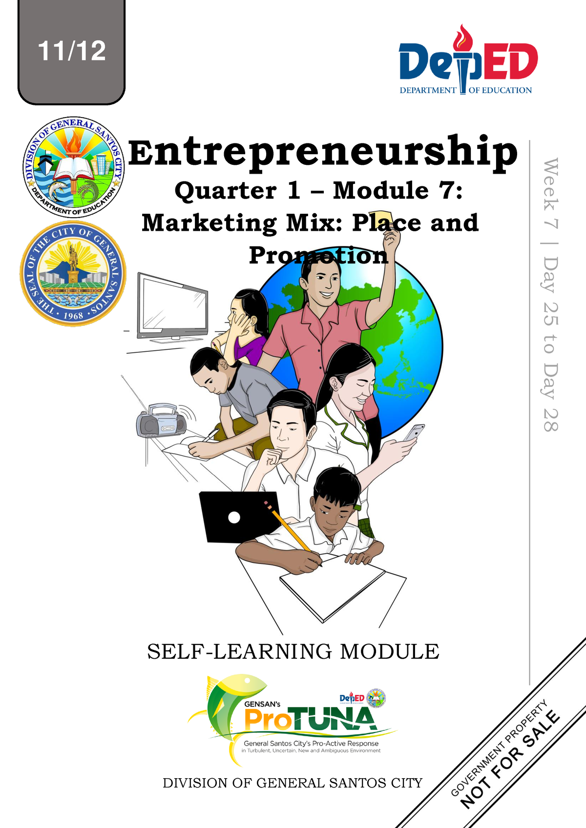 Entrep Module 7 SLM - NONE - SELF-LEARNING MODULE DIVISION OF GENERAL ...