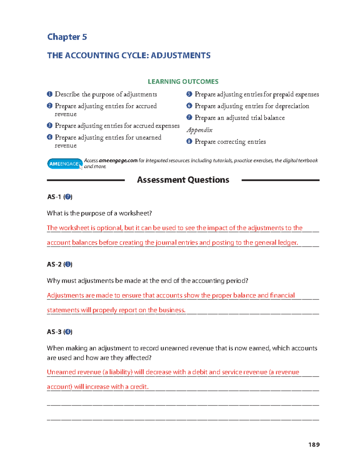 Chapter 5 - Accounts practices materials - Chapter 5 The ACCounTing ...