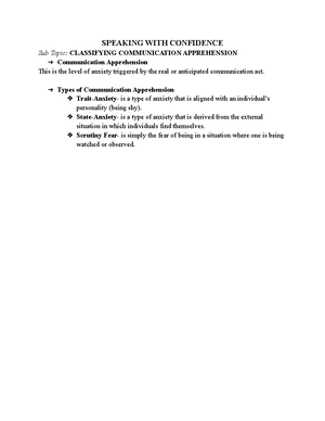 Chapter 4 Public Speaking - CHAPTER 4 LISTENING EFFECTIVELY Hearing ...