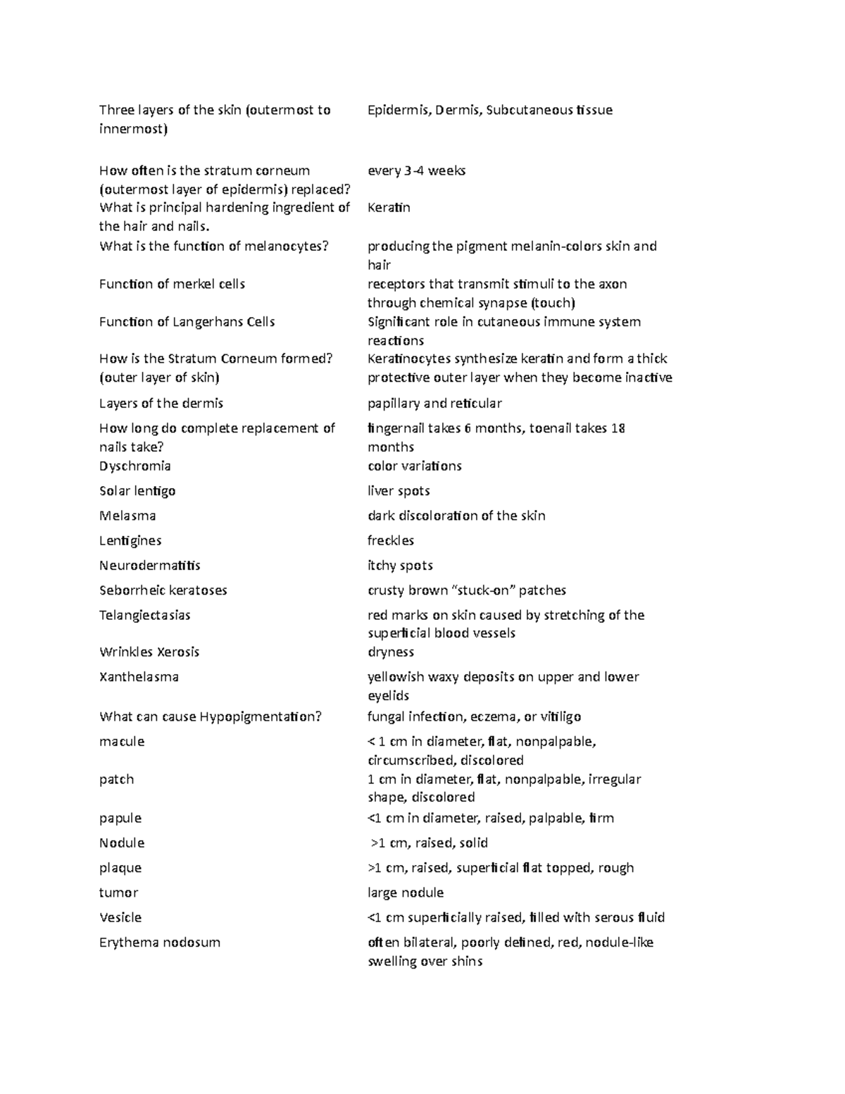 Chapter 55 - Assessment of Integumentary Function - Three layers of the ...