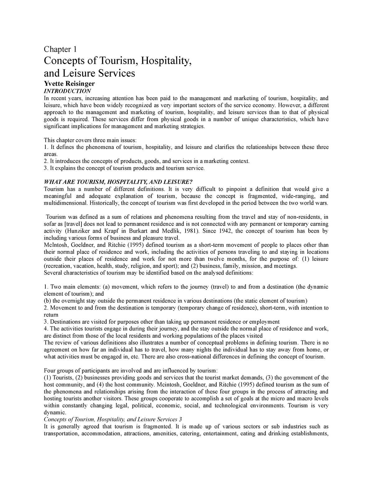 hospitality-quality-service-management-chapter-1-concepts-of-tourism