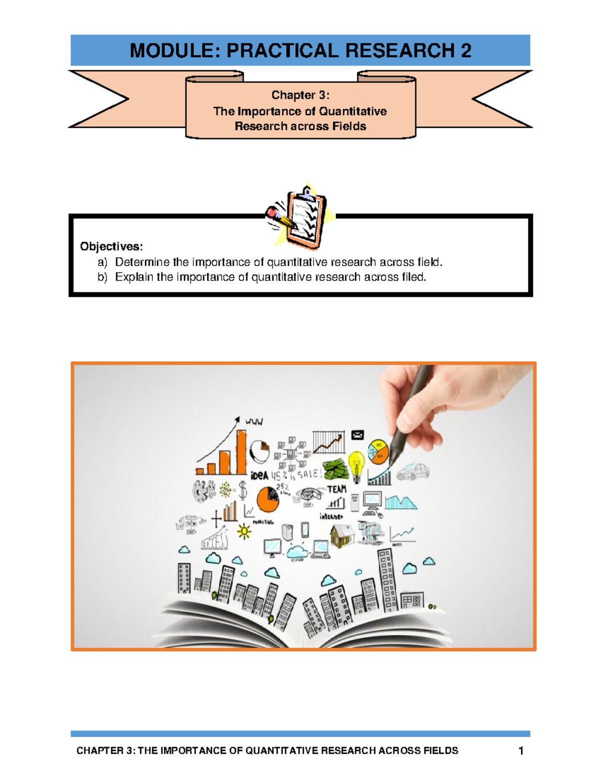 importance of quantitative research across fields module