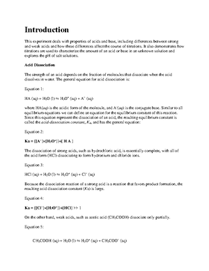 CHM135 Lab 1 Report Sheet - Experiment 1: Light, Matter and ...