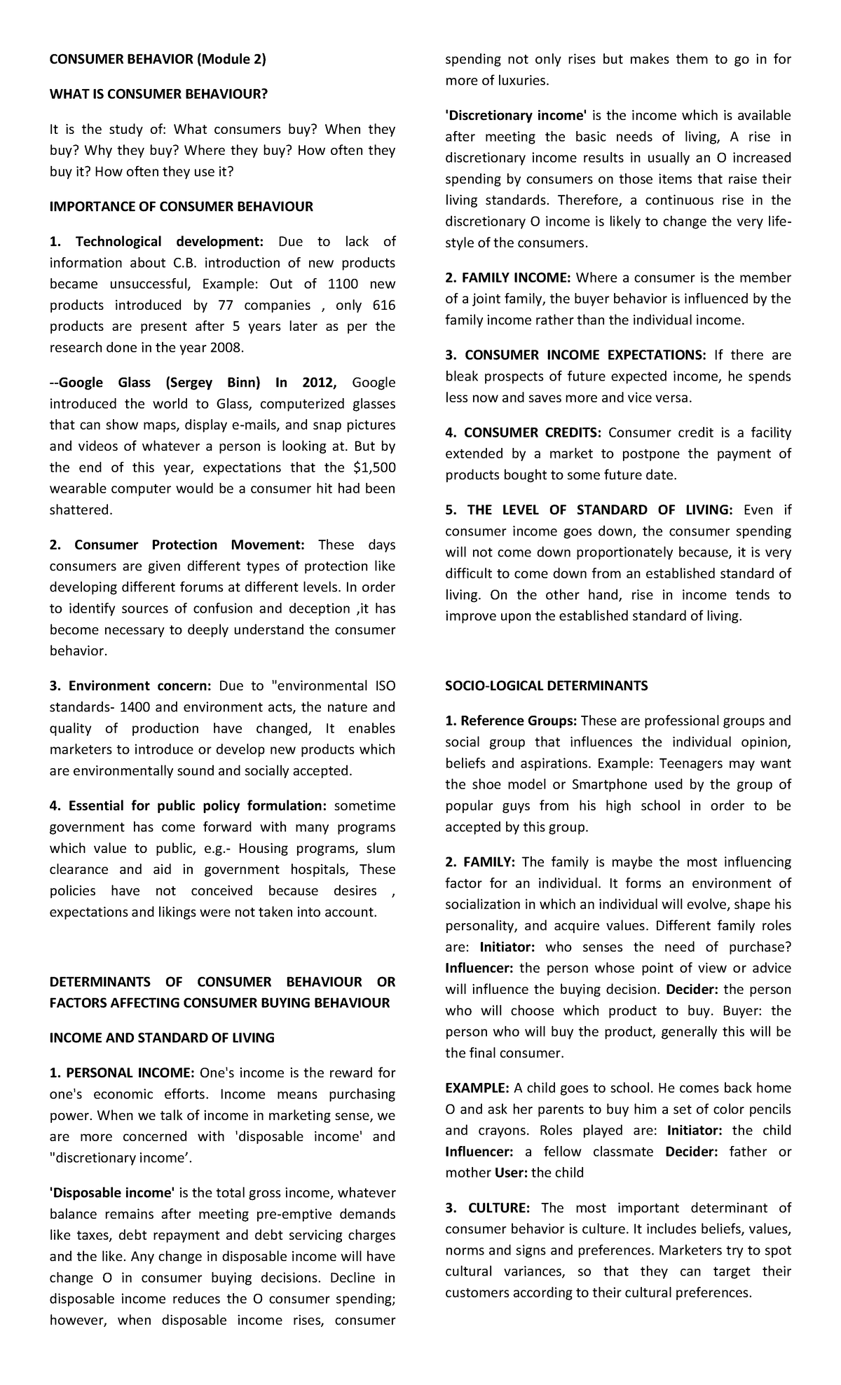 consumer-behavior-summaries-consumer-behavior-module-2-what-is