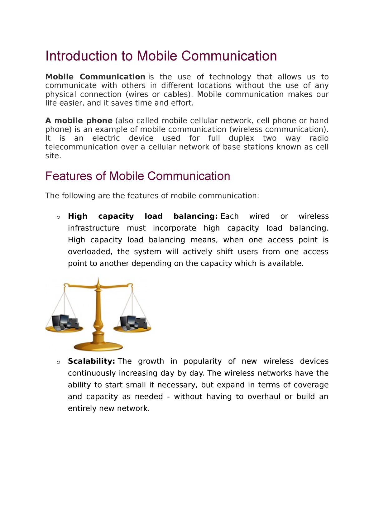 Introduction To Mobile Communication-unit 1 - Introduction To Mobile ...