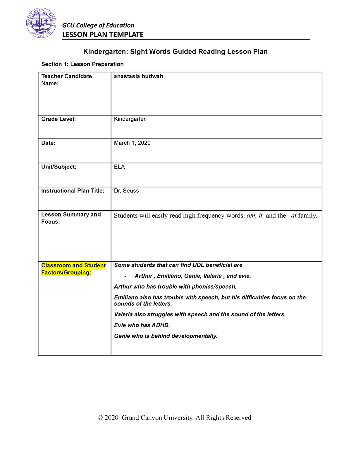 SPD-200-RS-Kindergarten-Sight-Words-Guided-Reading-Lesson-Plan - LESSON ...