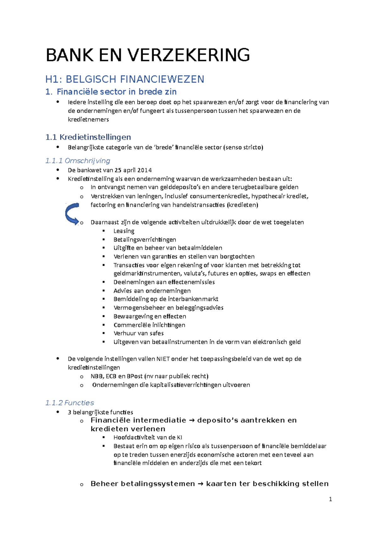 Samenvatting-BV - Uitgebreide Samenvatting Van Boek, Powerpoints Met ...