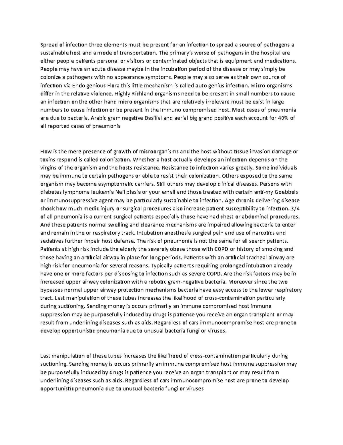 Respirtory part 4 - Transmision routes - Spread of infection three ...