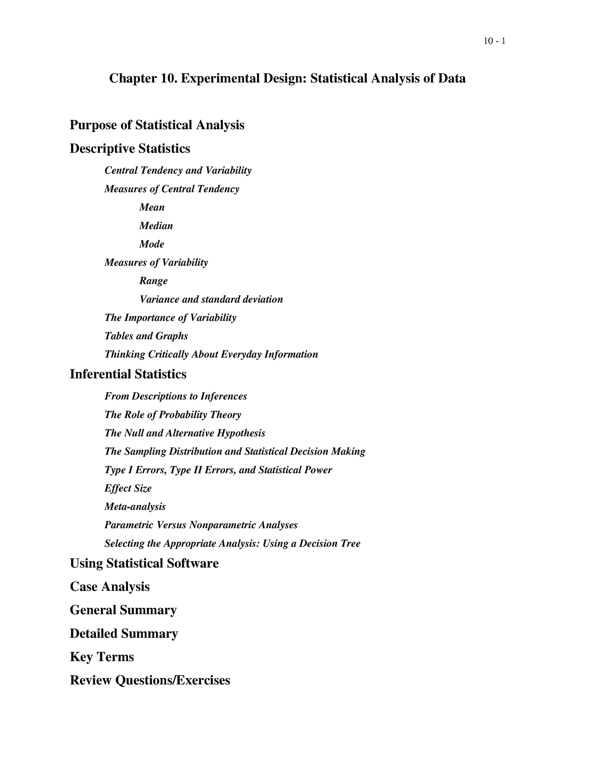 ch10-experimental-design-statistical-analysis-of-data-chapter-10