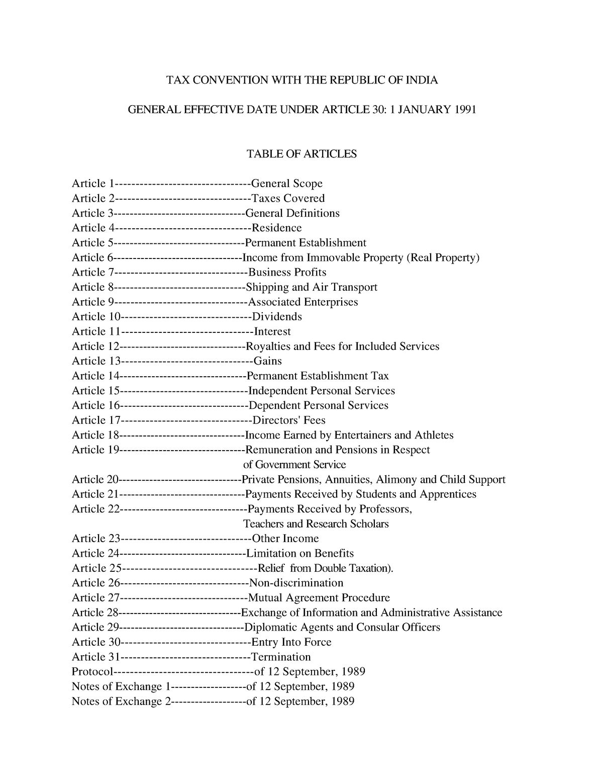 india-tax-convention-with-the-republic-of-india-general-effective