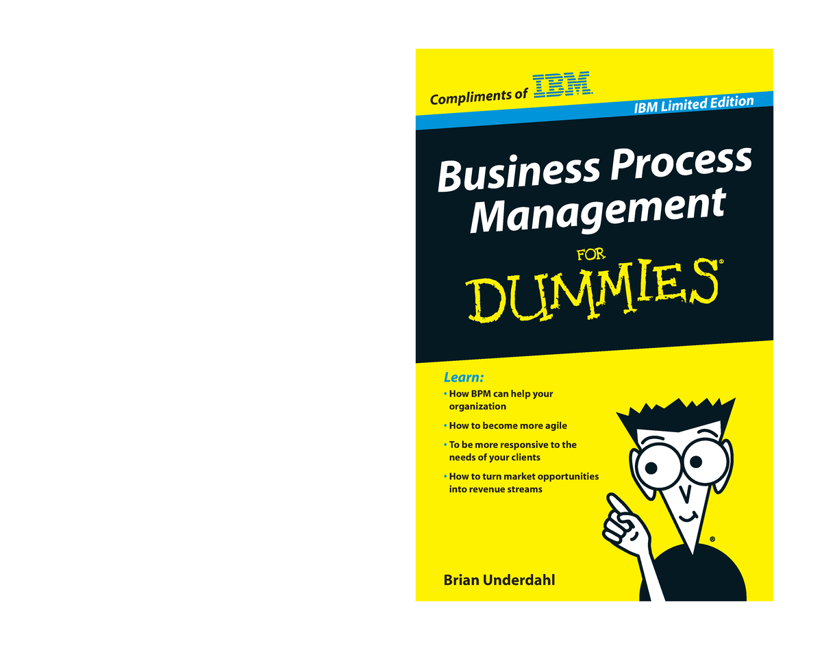 10 Accounting for Dummies Book Brian Underdahl How BPM can help