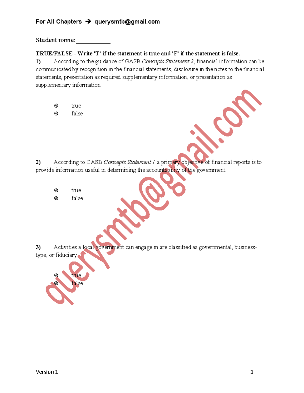 SOLUTION: Pdfcoffee com accounting governmental nonprofit entities 17th  edition reck test bank pdf free - Studypool