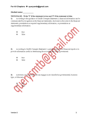 SOLUTION: Pdfcoffee com accounting governmental nonprofit entities 17th  edition reck test bank pdf free - Studypool